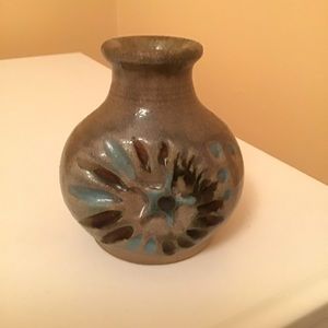 Studio Art Pottery Vase signed Petersen